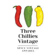 Three Chillies Vintage logo