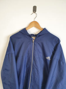 Adidas Applique Blue Jacket - XL