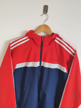 Load image into Gallery viewer, Adidas Original Red/ Navy Tracksuit Jacket - M

