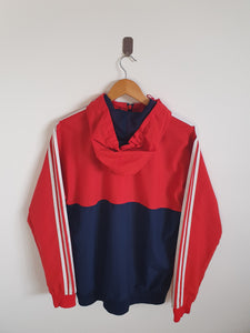 Adidas Original Red/ Navy Tracksuit Jacket - M