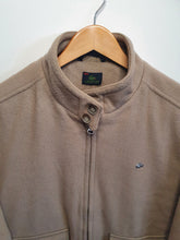 Load image into Gallery viewer, Lacoste Camel Fleece Bomber Jacket - M
