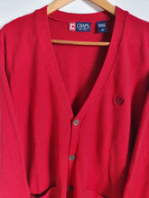 Load image into Gallery viewer, Ralph Lauren Chaps Red Cardigan - M
