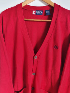 Ralph Lauren Chaps Red Cardigan - M