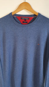 Tommy Hilfiger Blue Sweatshirt - L