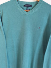 Load image into Gallery viewer, Tommy Hilfiger Turquoise Sweatshirt - S
