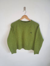 Load image into Gallery viewer, Fred Perry Womens Green Sweatshirt - L
