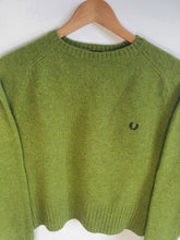 Load image into Gallery viewer, Fred Perry Womens Green Sweatshirt - L
