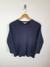Load image into Gallery viewer, Tommy Hilfiger Womens Navy Sweatshirt - M
