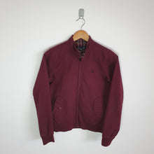 Load image into Gallery viewer, Fred Perry Womens Burgundy Harrington Jacket - S
