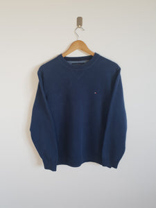 Tommy Hilfiger Blue Crew Neck Sweatshirt
