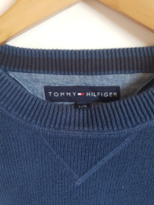Tommy Hilfiger Blue Crew Neck Sweatshirt