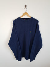 Load image into Gallery viewer, Ralph Lauren Chaps Blue Crew Neck Sweatshirt - XXL
