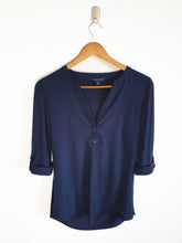 Load image into Gallery viewer, Tommy Hilfiger Womens Navy Blouse - S
